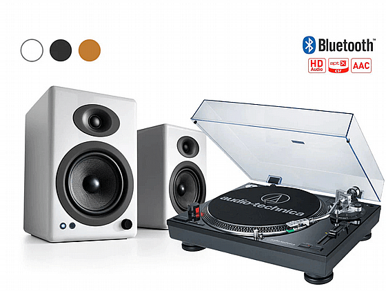 Audioengine A5+ Wireless and AT LP-120USB