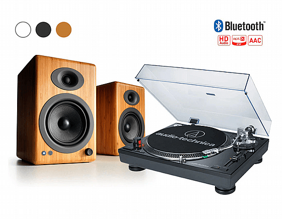Audioengine A5+ Wireless and AT LP-120USB