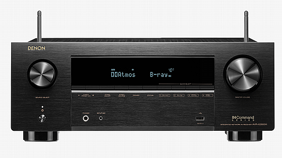 ����� Denon AVR-X2800H � 7.2 ������ �� ����� ���� �-8K �-HEOS