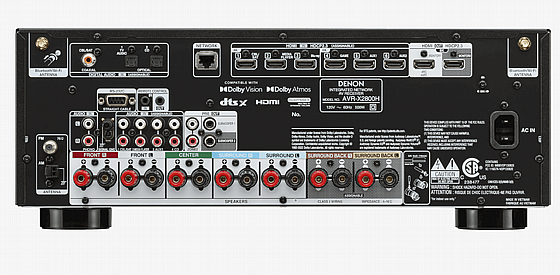 ����� Denon AVR-X2800H � 7.2 ������ �� ����� ���� �-8K �-HEOS