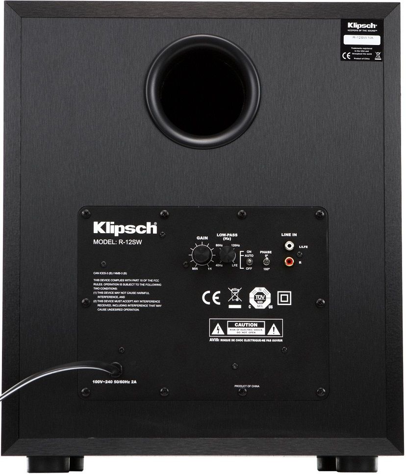 ��� ���� ������ 12 ����� Klipsch R120SW ������