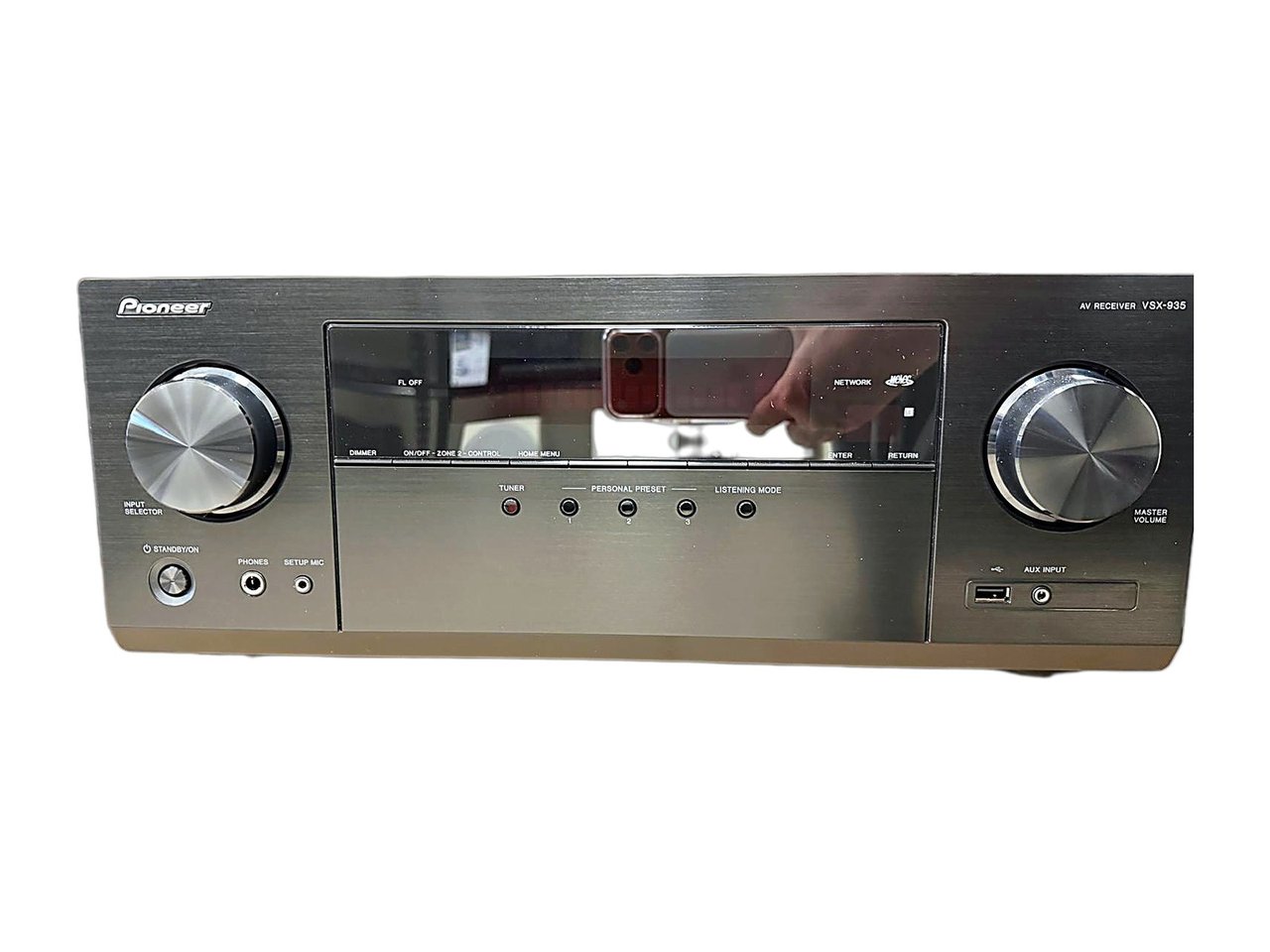 Pioneer VSX-935 - רסיבר קולנוע ביתי 7.2 ערוצים - עודף תצוגה